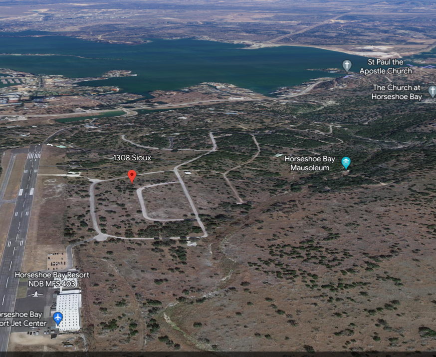Lot with Lake LBJ